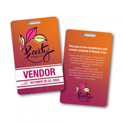 Custom ID Holders for Staff, Events and Conferences