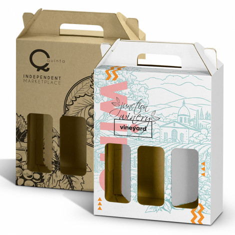 Wine Gift Boxes & Carry Packs - Tuscany & Crates
