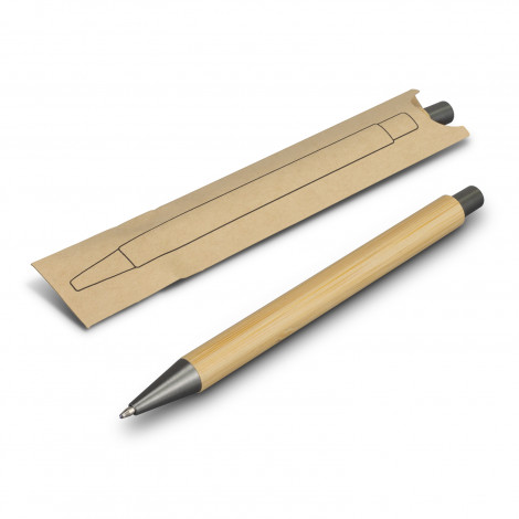 Custom Bamboo Pens with Logo - Eco Branded Pens