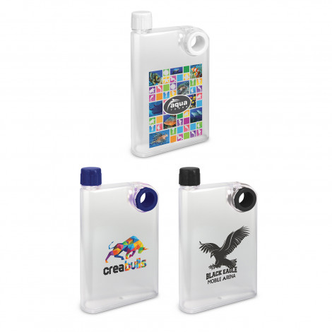 Custom Accent Water Bottle Frosted for Promotions