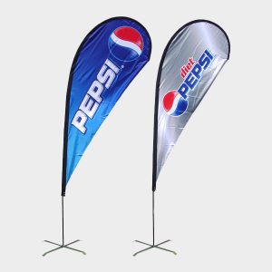 2m Tear Drop Banner