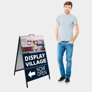 Custom Printed Durable A-Frame Signs for Outdoor Use